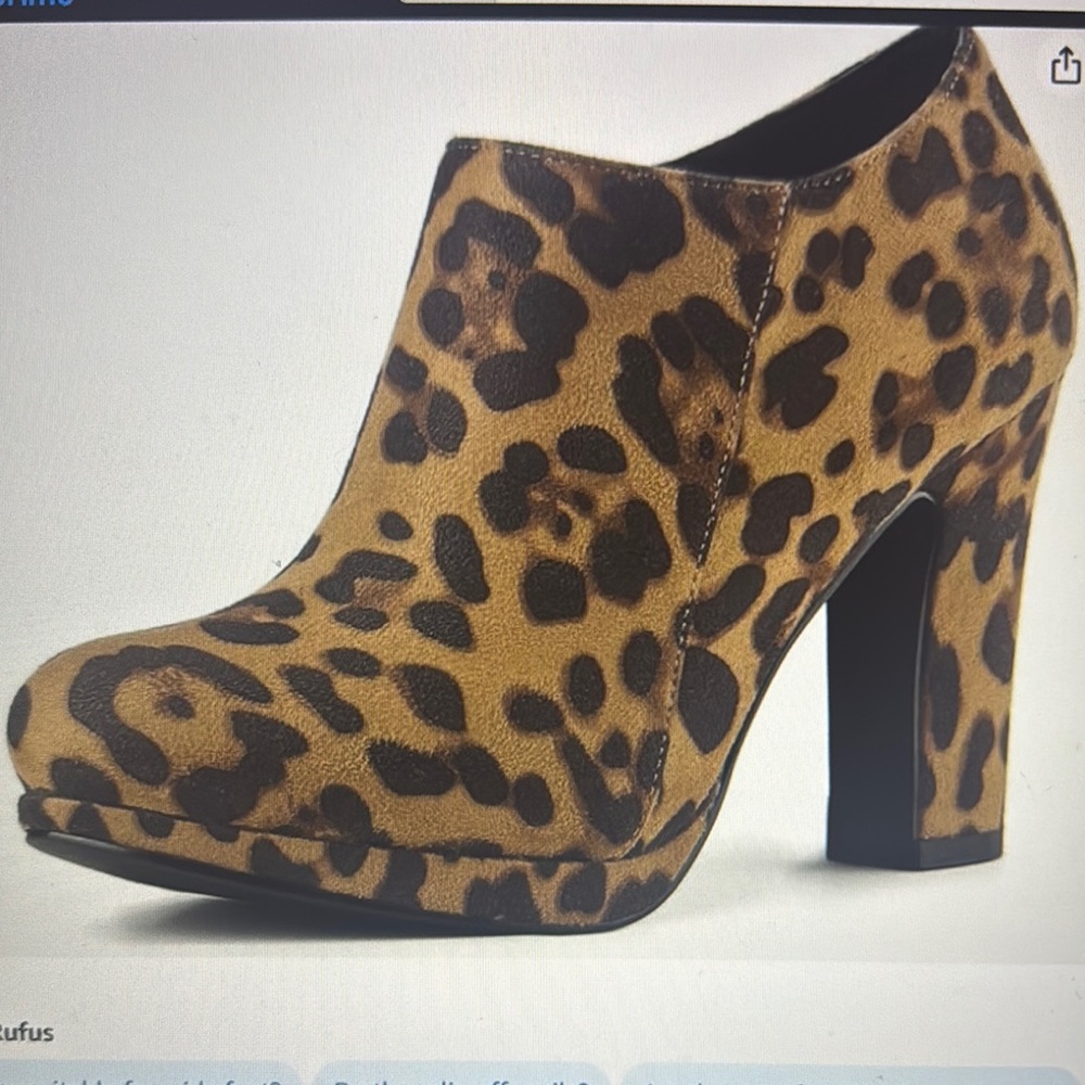 Women’s Platform Round Toe Chunky Heels Ankle Booties